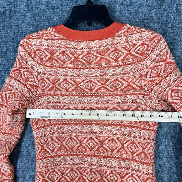 Anthropologie Moth Cardigan Womens XS Wool Blend Longline Knit Boho Indie Chic - Picture 7 of 10